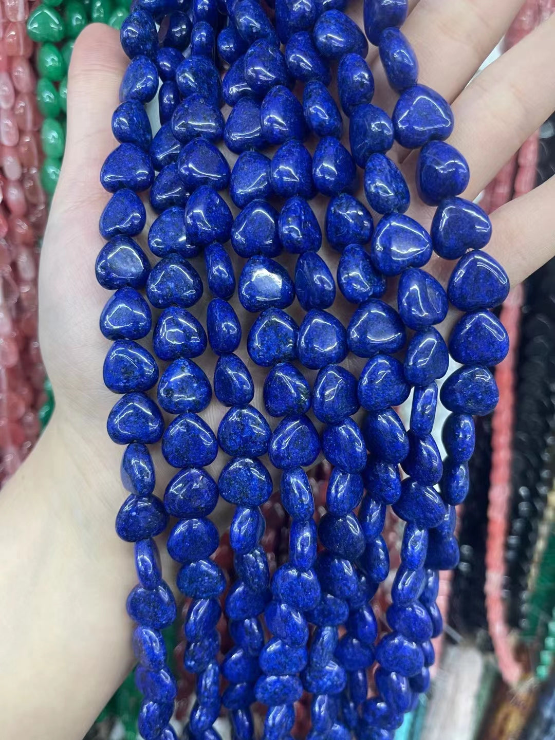 Link-G【Irregular shape】 Oval & Heart & Bamboo & Diamond& Donut & Barrel Beads & Chips DIY high quality Crysal