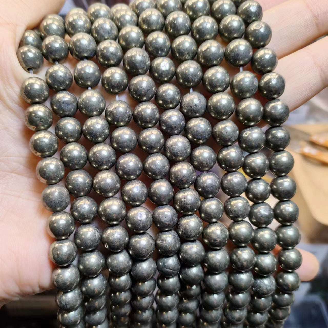 Link-D【VIP 8mm】(1 bowl=15 scoops or 3 strands)DIY high quality Crysal beads