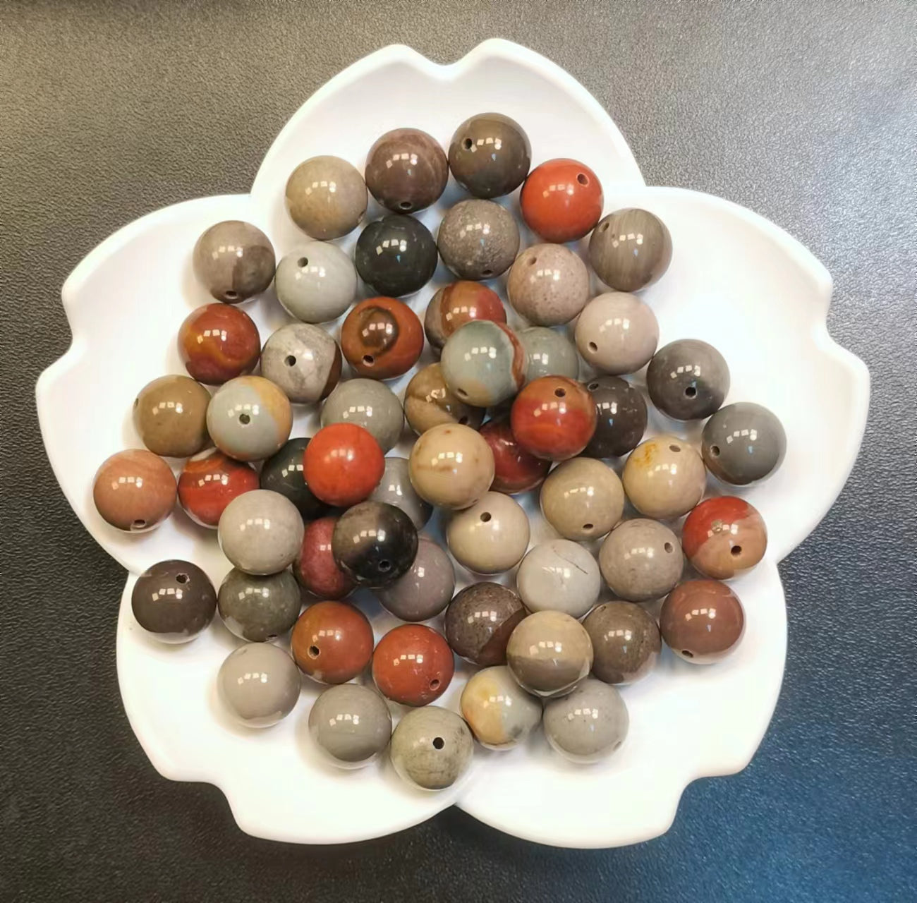 Link-E 【10mm】 (1 bowl = 15 scoops or 2 strnads) DIY high quality beads