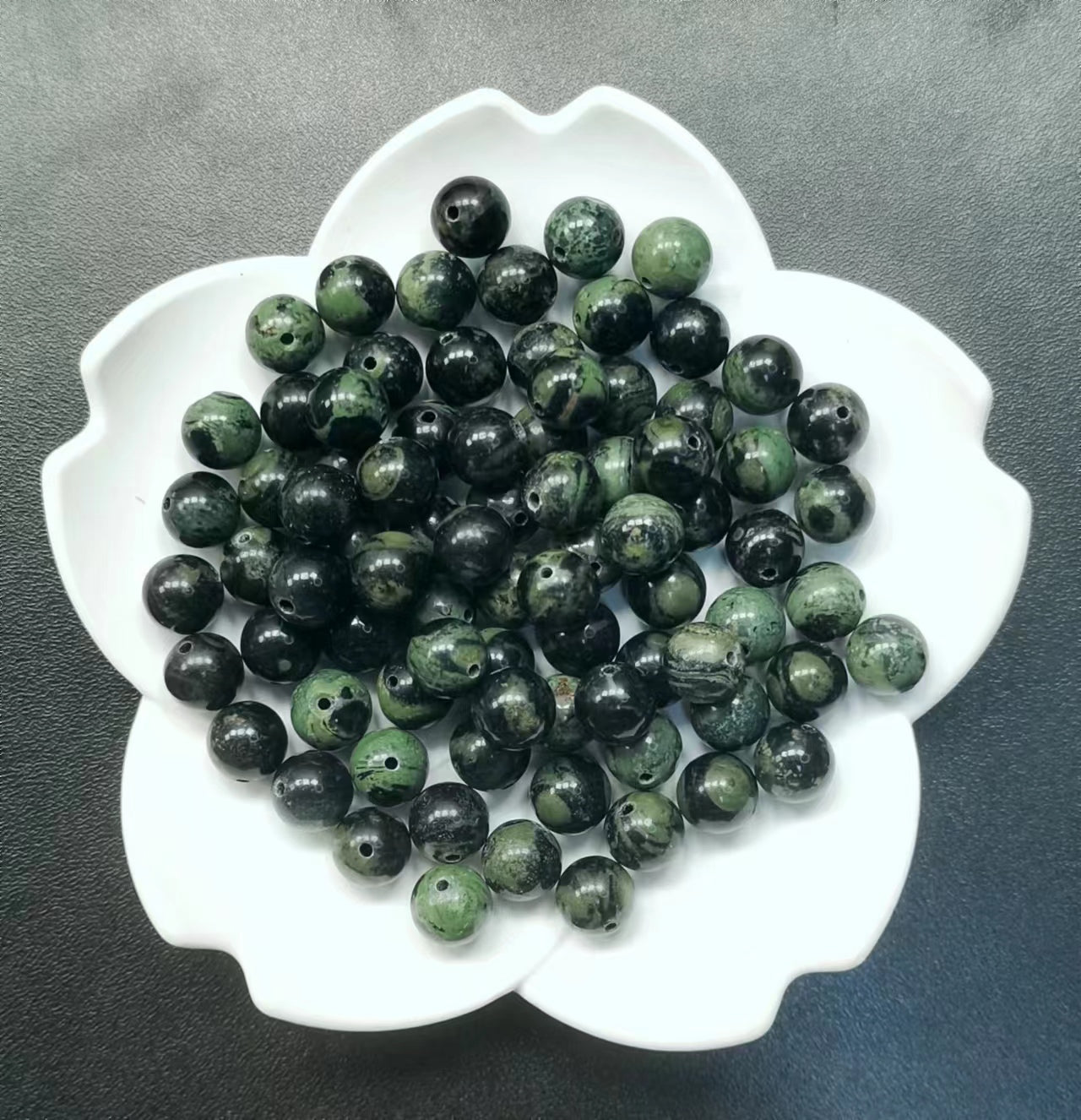 Link-C【8mm】(1 bowl=15 scoops or 3 strands) DIY High Quality Beads