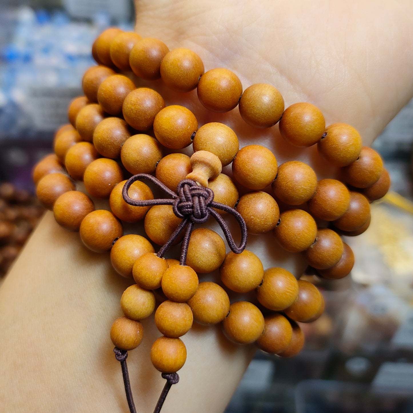 Link-B【6mm】(1 bowl=6 scoops or 3 strands) DIY high quality natural beads