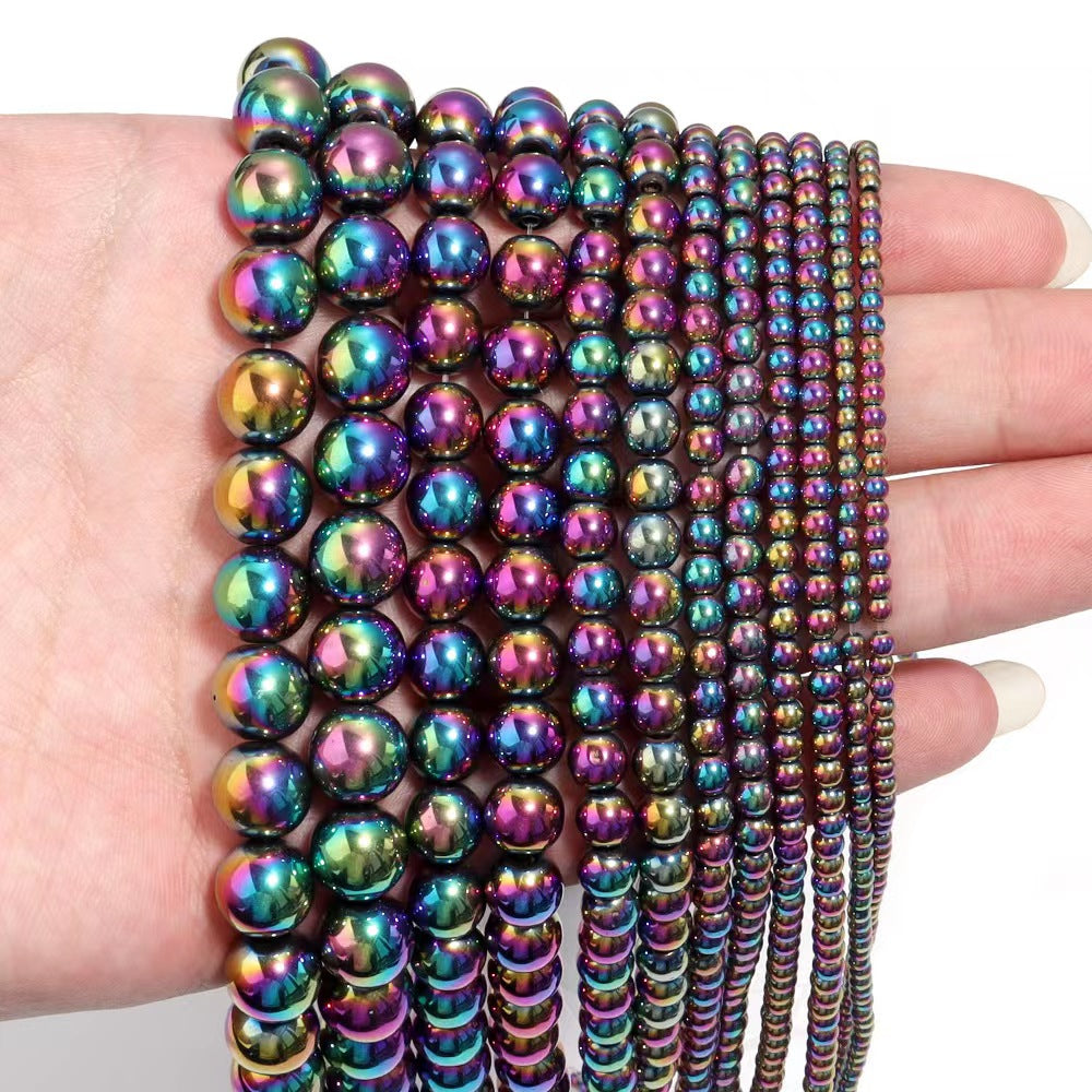 Link-B【6mm】(1 bowl=6 scoops or 3 strands) DIY high quality natural beads