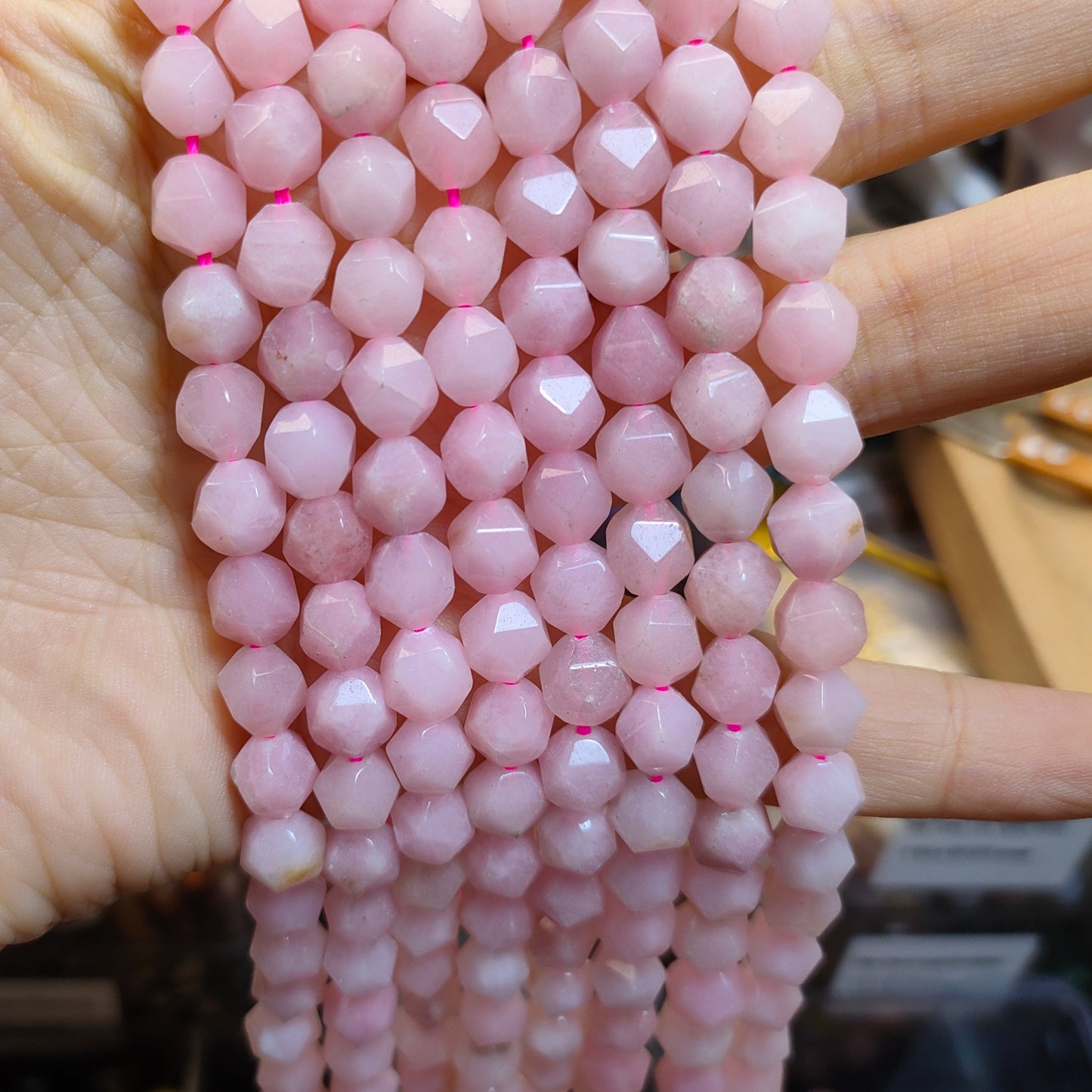 Link-G【Irregular shape】 Oval & Heart & Bamboo & Diamond& Donut & Barrel Beads & Chips DIY high quality Crysal