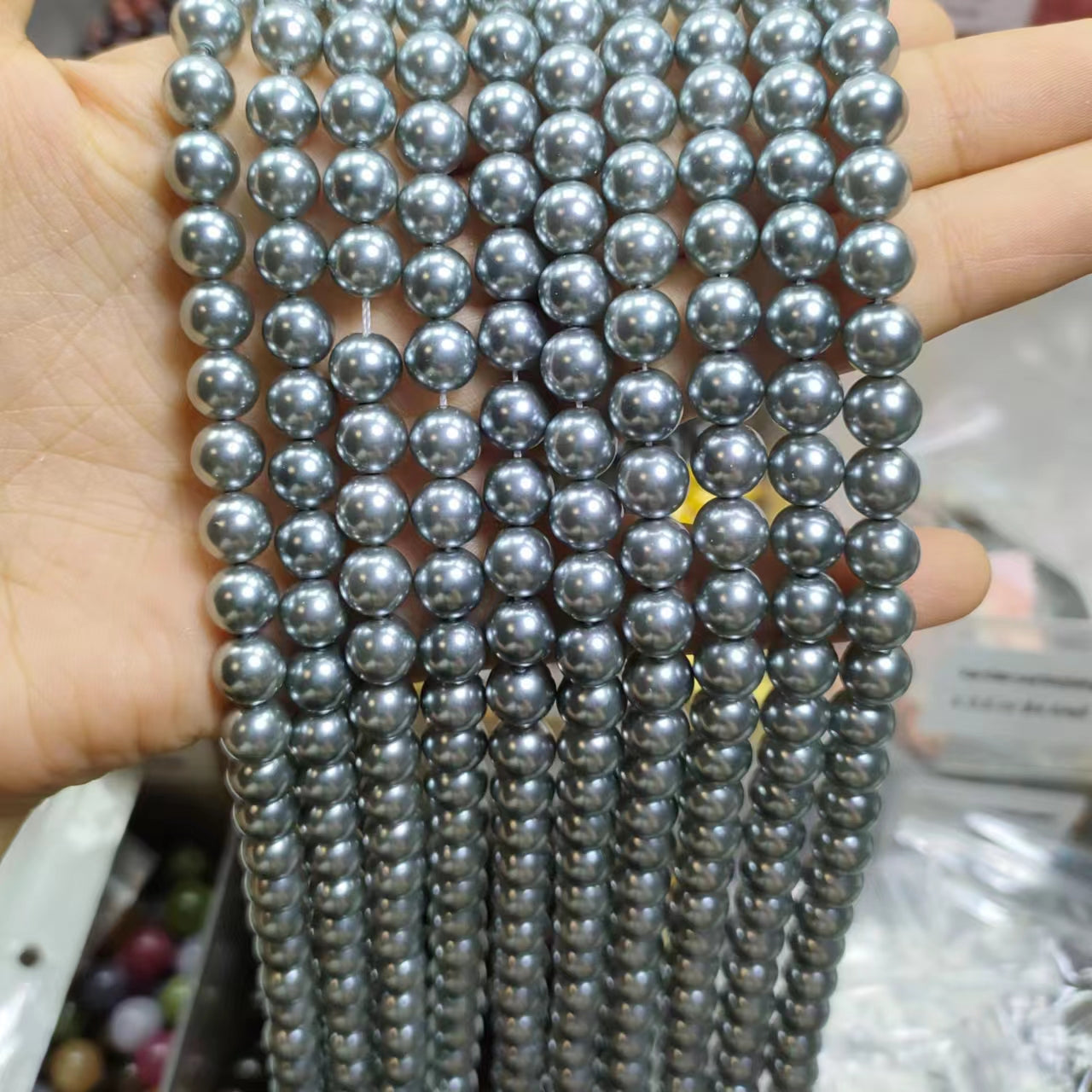 Link-E 【10mm】 (1 bowl = 15 scoops or 2 strnads) DIY high quality beads
