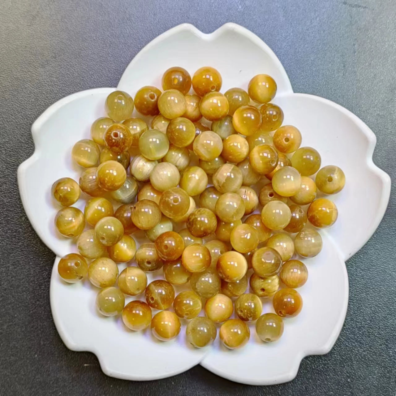 Link-D【VIP 8mm】(1 bowl=15 scoops or 3 strands)DIY high quality Crysal beads