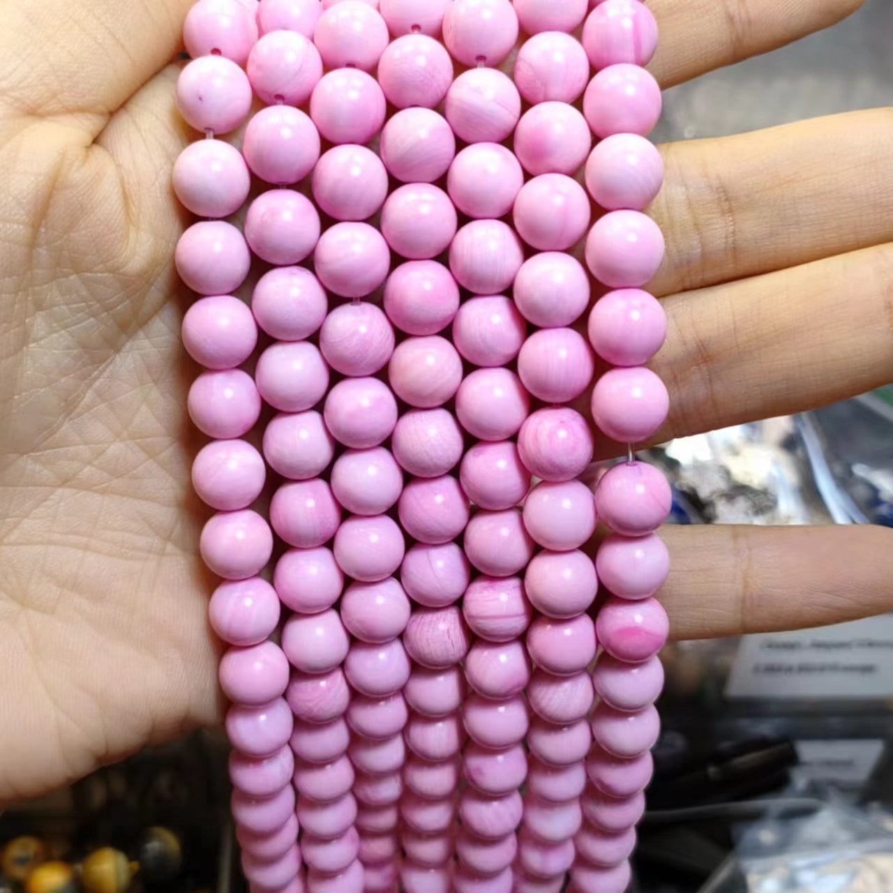 Link-D【VIP 8mm】(1 bowl=15 scoops or 3 strands)DIY high quality Crysal beads