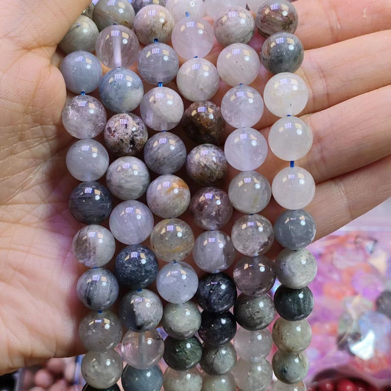 Link-E 【10mm】 (1 bowl = 15 scoops or 2 strnads) DIY high quality beads