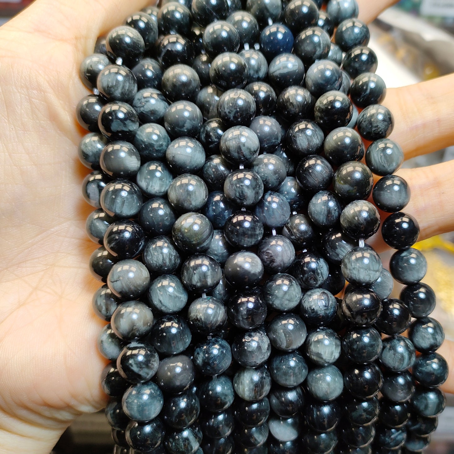 Link-D【VIP 8mm】(1 bowl=15 scoops or 3 strands)DIY high quality Crysal beads
