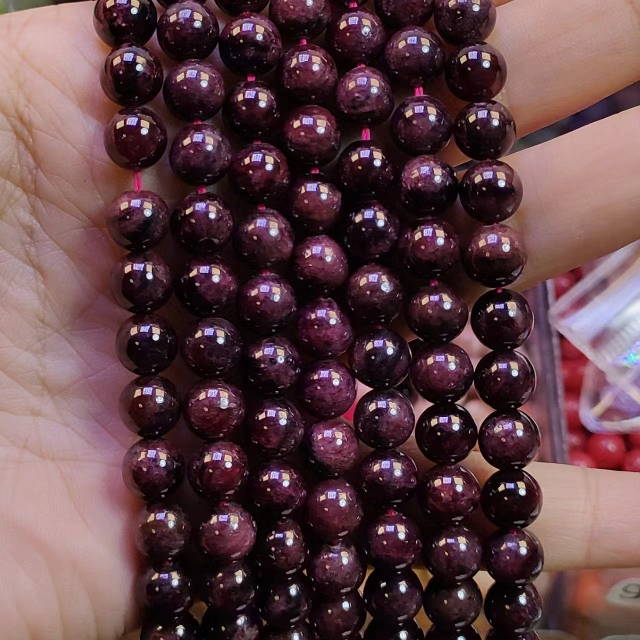 Link-D【VIP 8mm】(1 bowl=15 scoops or 3 strands)DIY high quality Crysal beads