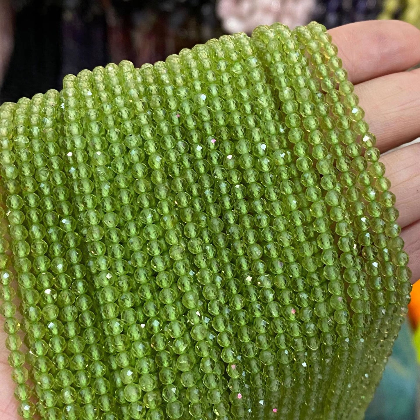 Link-A【2.5~4mm】(1 bwol=3 strands or 4 strands) DIY high quality natural beads