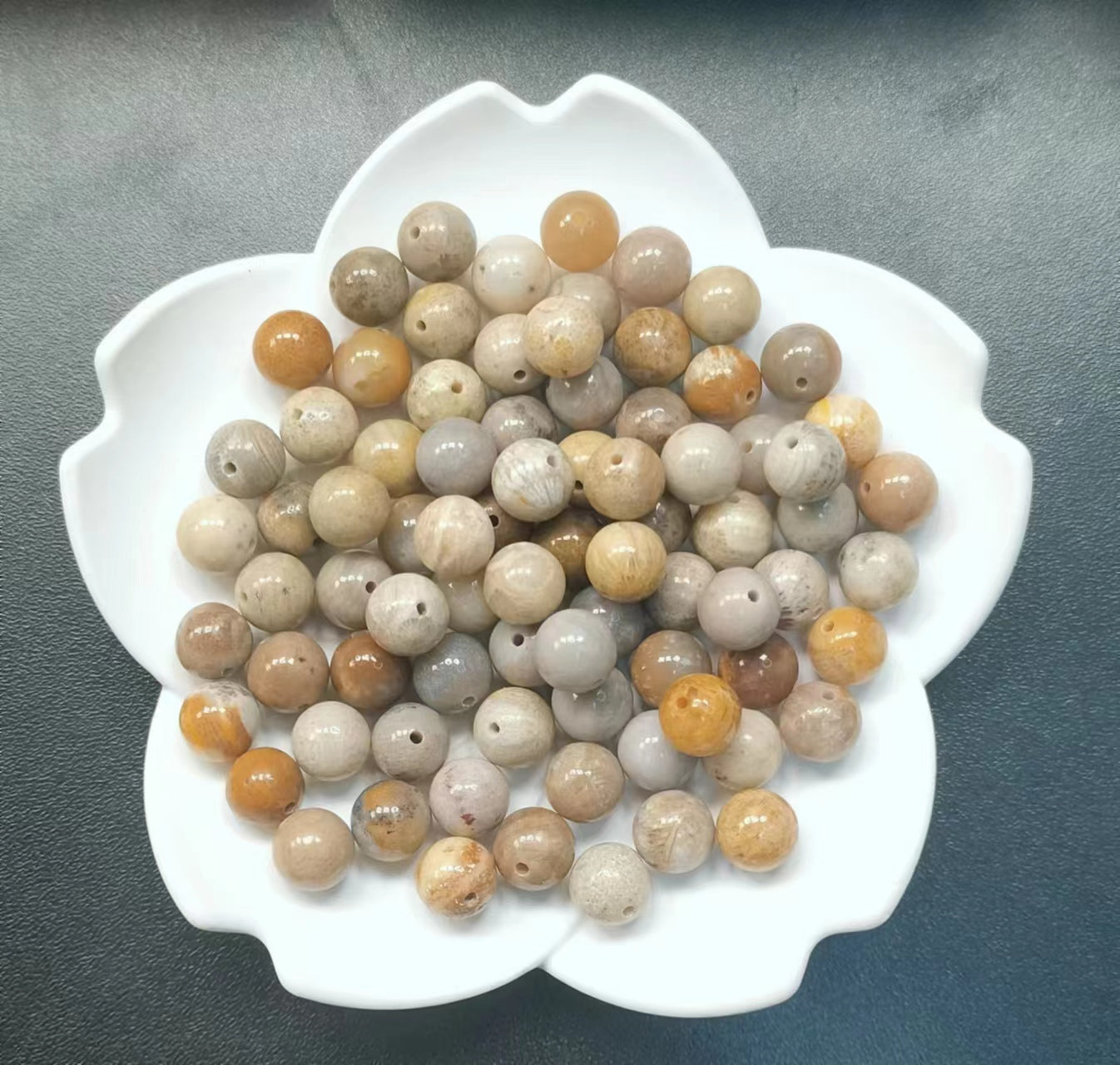 Link-E 【10mm】 (1 bowl = 15 scoops or 2 strnads) DIY high quality beads