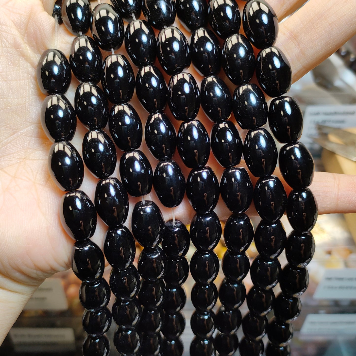 Link-G【Irregular shape】 Oval & Heart & Bamboo & Diamond& Donut & Barrel Beads & Chips DIY high quality Crysal