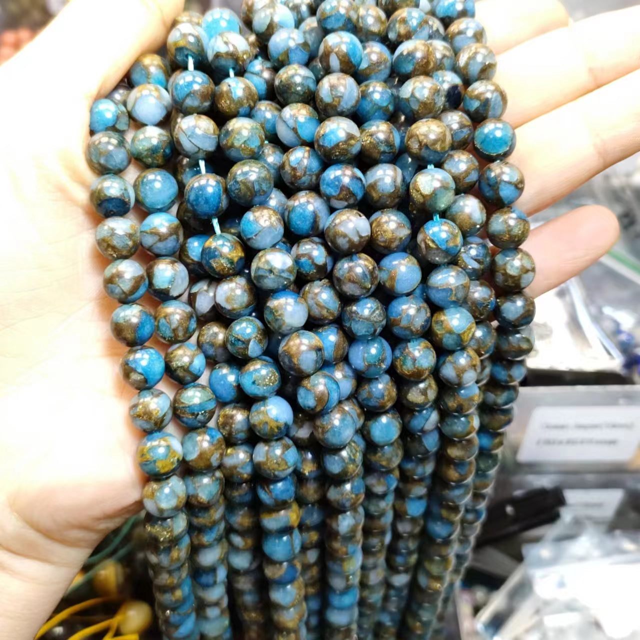Link-D【VIP 8mm】(1 bowl=15 scoops or 3 strands)DIY high quality Crysal beads