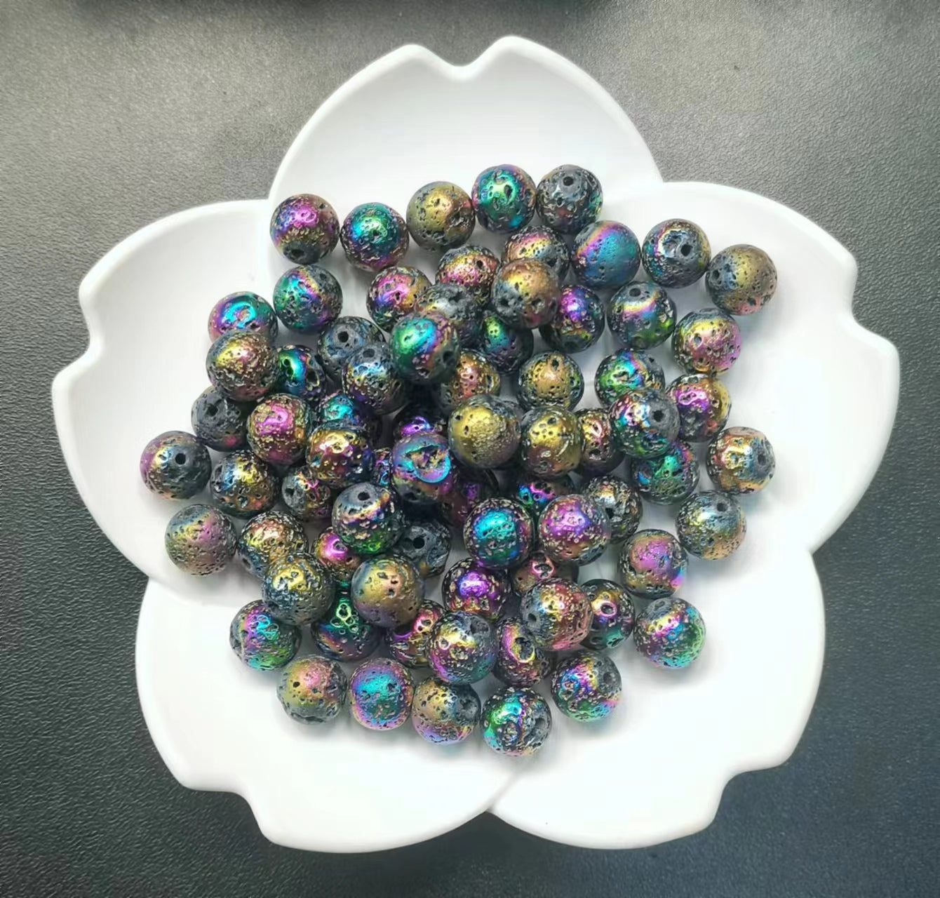 Link-E 【10mm】 (1 bowl = 15 scoops or 2 strnads) DIY high quality beads