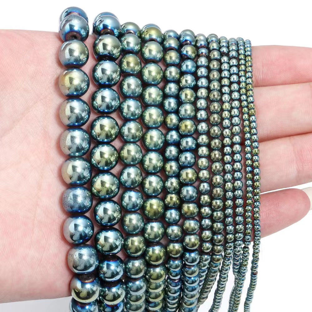 Link-B【6mm】(1 bowl=6 scoops or 3 strands) DIY high quality natural beads