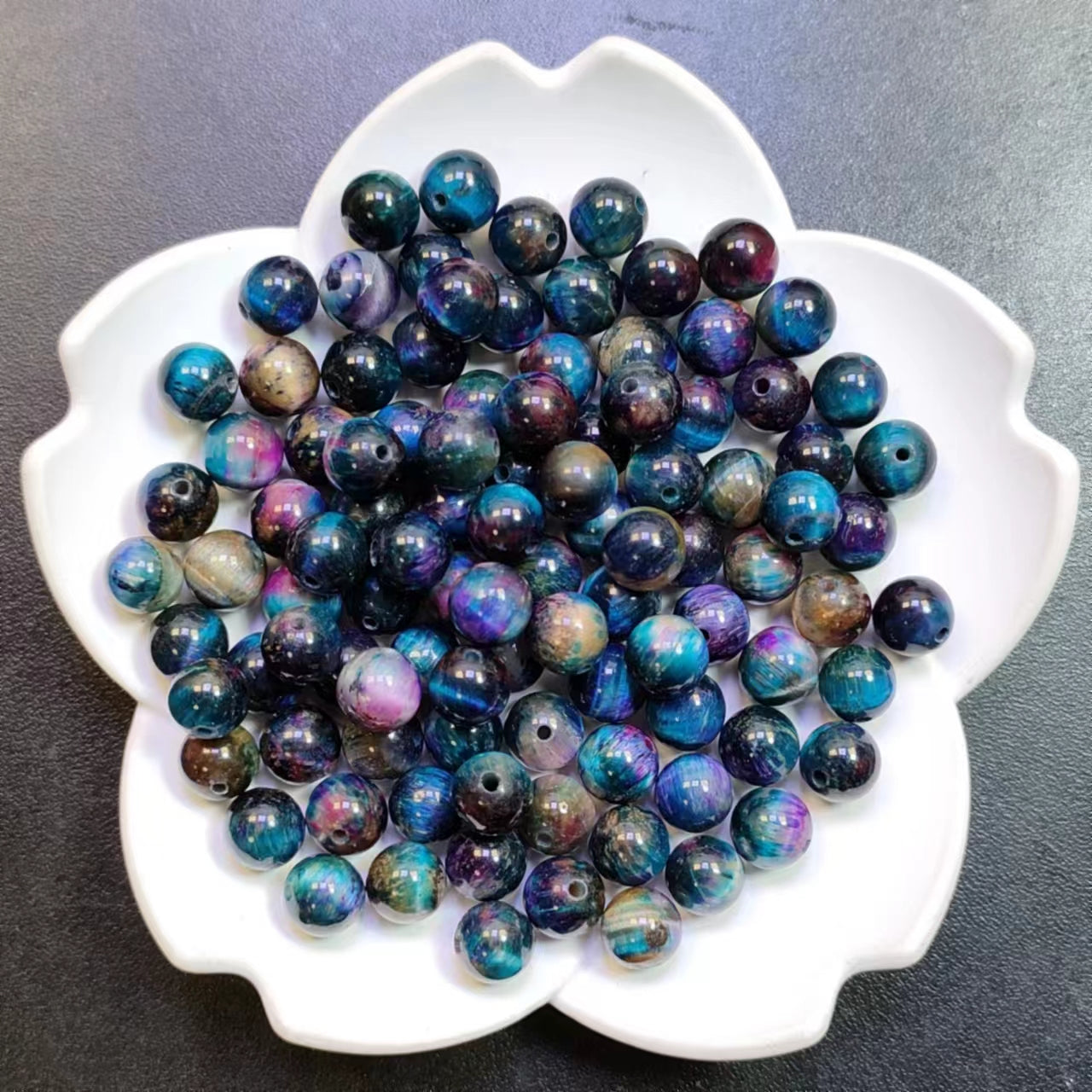 Link-D【VIP 8mm】(1 bowl=15 scoops or 3 strands)DIY high quality Crysal beads