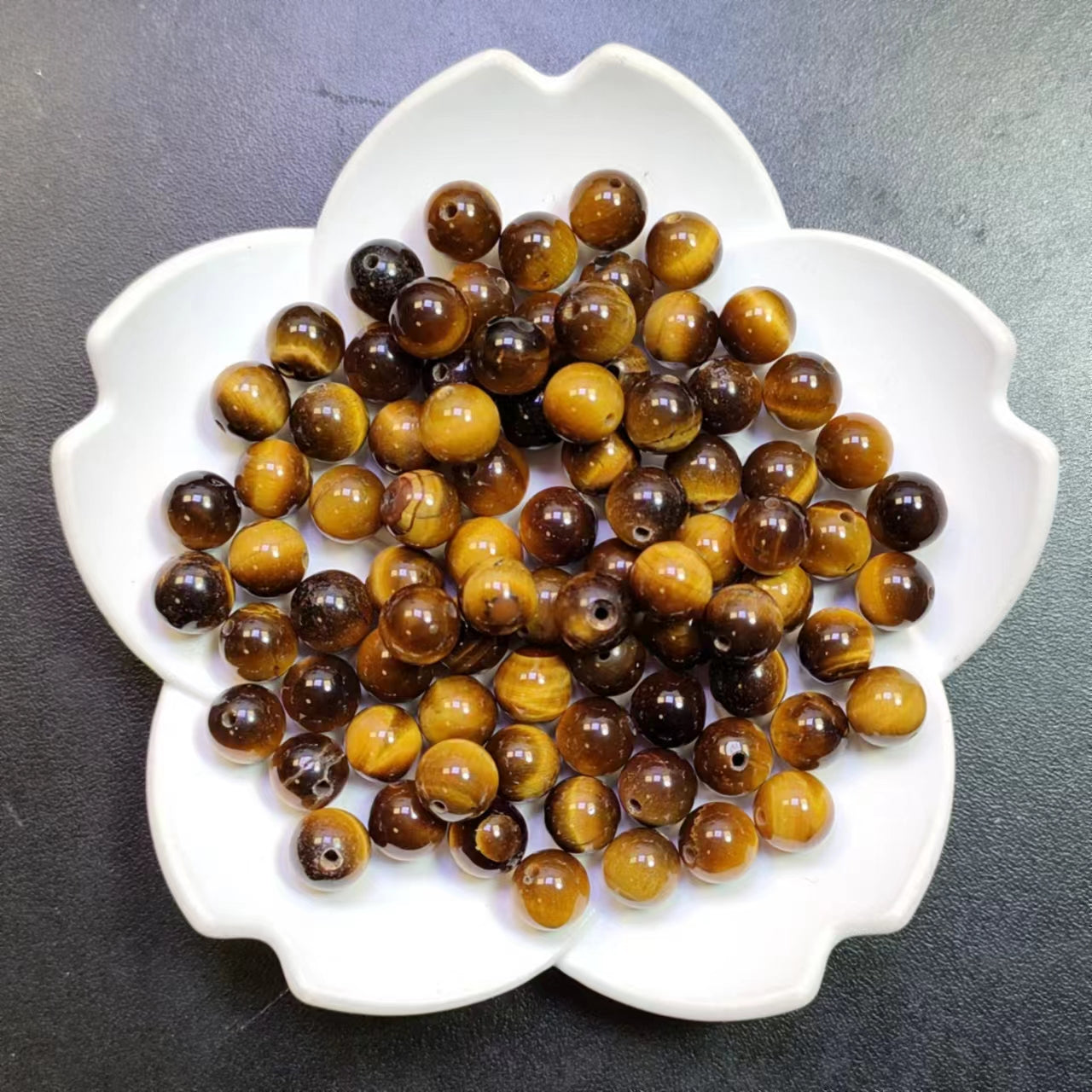 Link-D【VIP 8mm】(1 bowl=15 scoops or 3 strands)DIY high quality Crysal beads