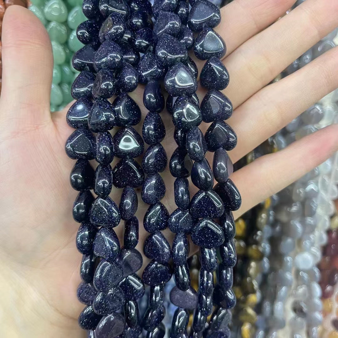 Link-G【Irregular shape】 Oval & Heart & Bamboo & Diamond& Donut & Barrel Beads & Chips DIY high quality Crysal