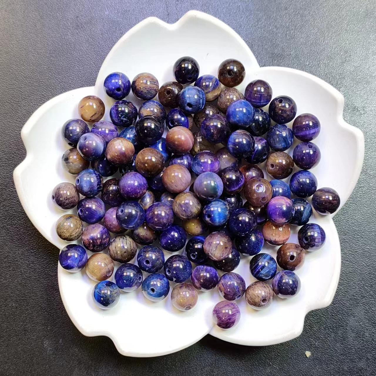 Link-D【VIP 8mm】(1 bowl=15 scoops or 3 strands)DIY high quality Crysal beads
