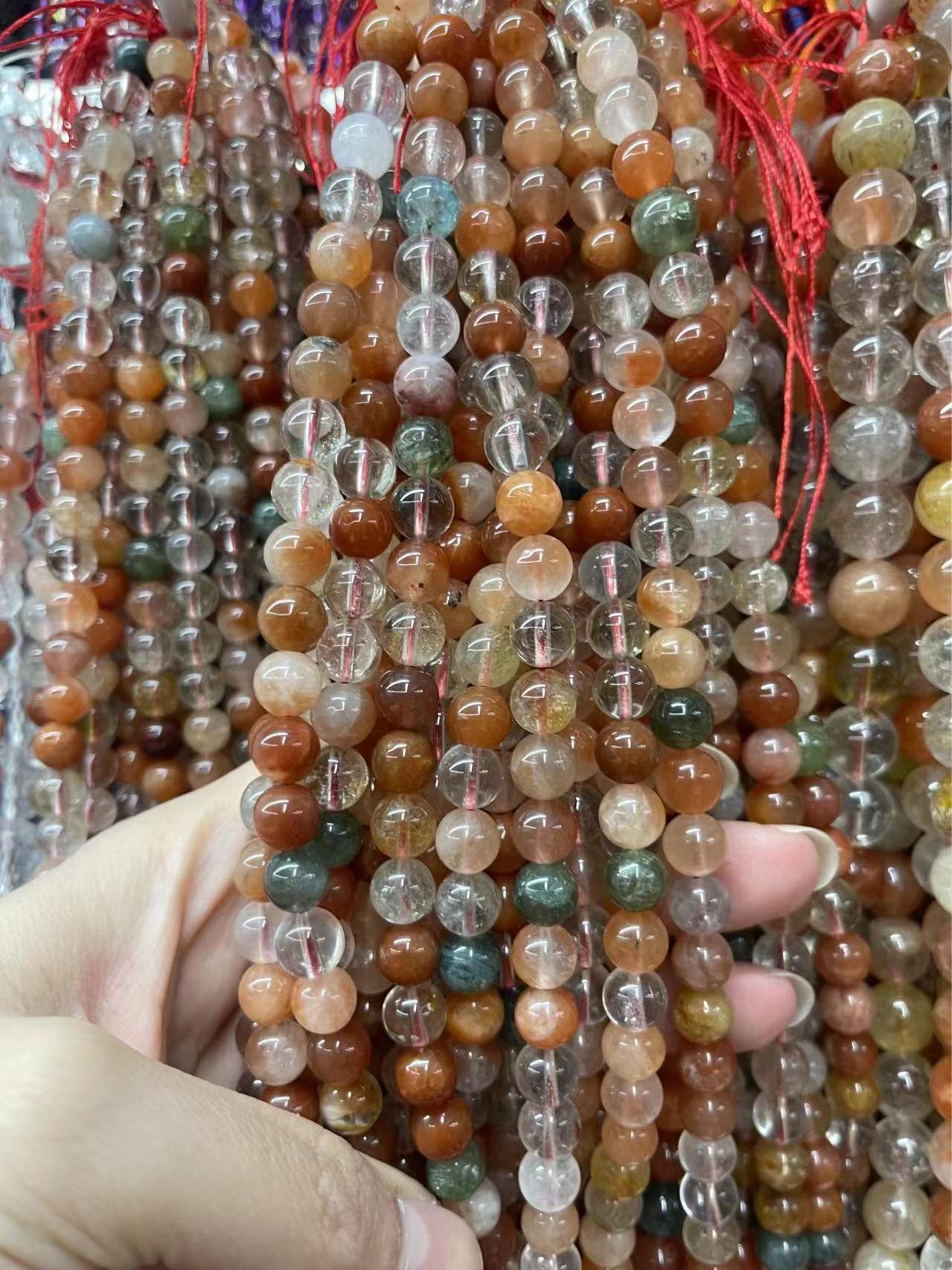Link-E 【10mm】 (1 bowl = 15 scoops or 2 strnads) DIY high quality beads