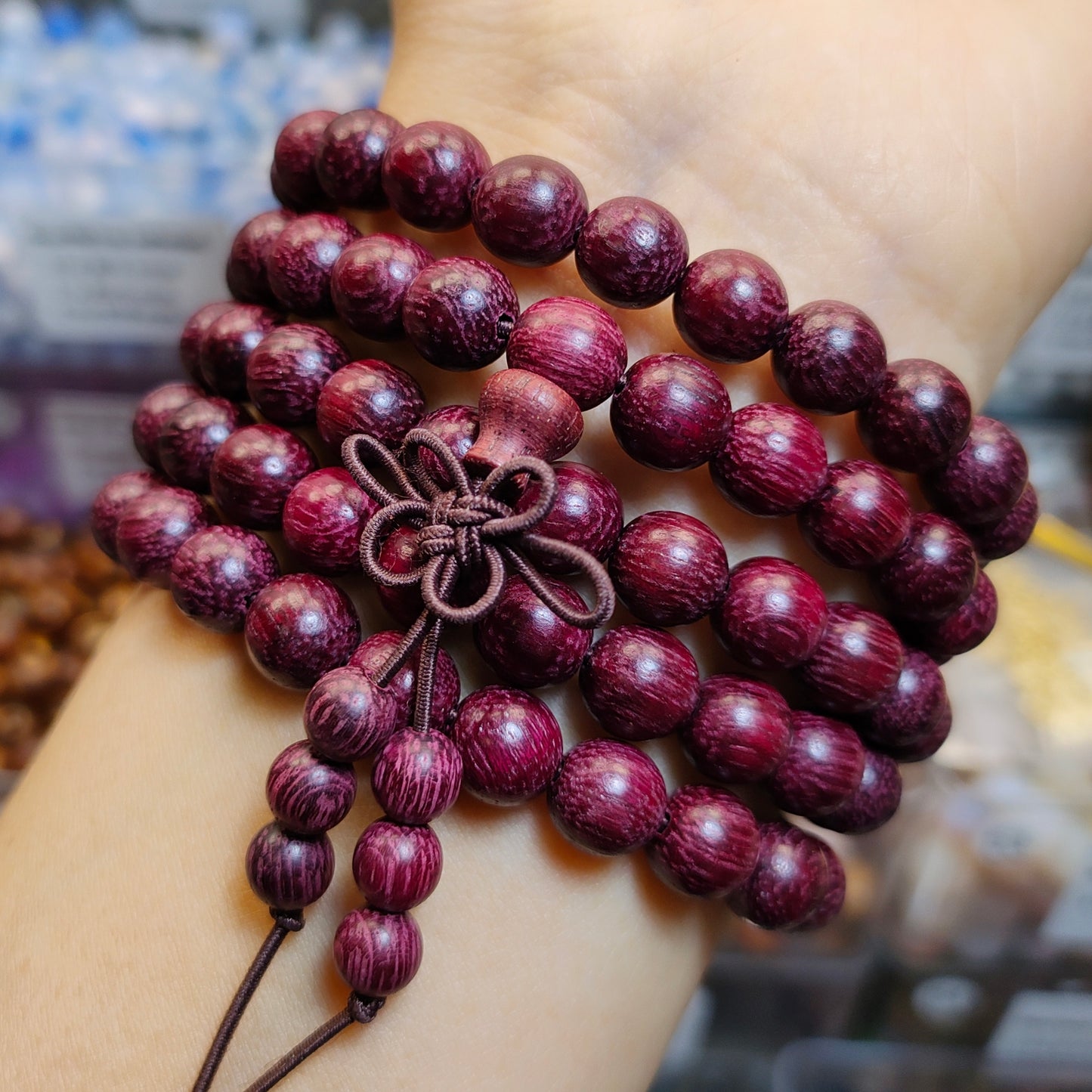 Link-B【6mm】(1 bowl=6 scoops or 3 strands) DIY high quality natural beads