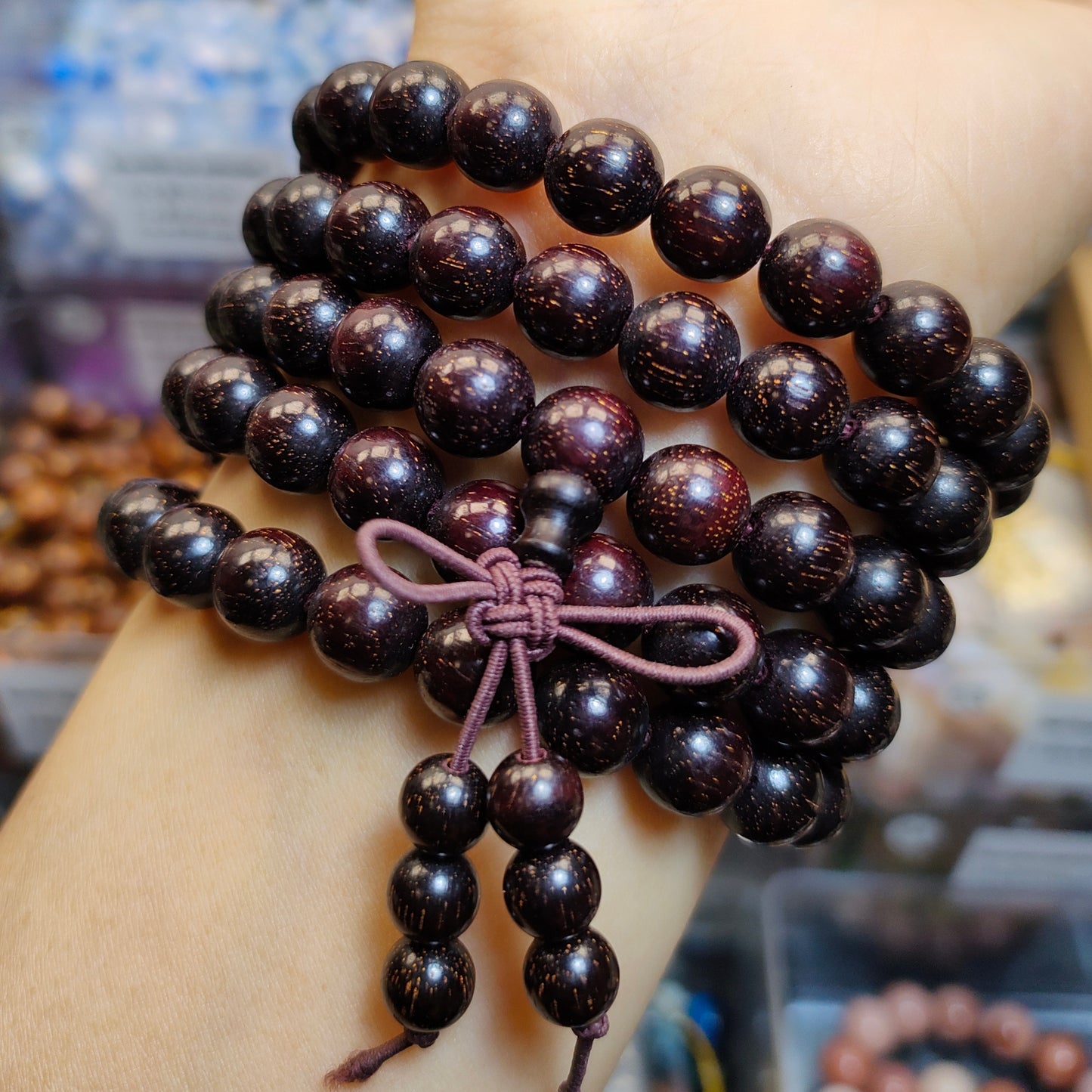Link-B【6mm】(1 bowl=6 scoops or 3 strands) DIY high quality natural beads