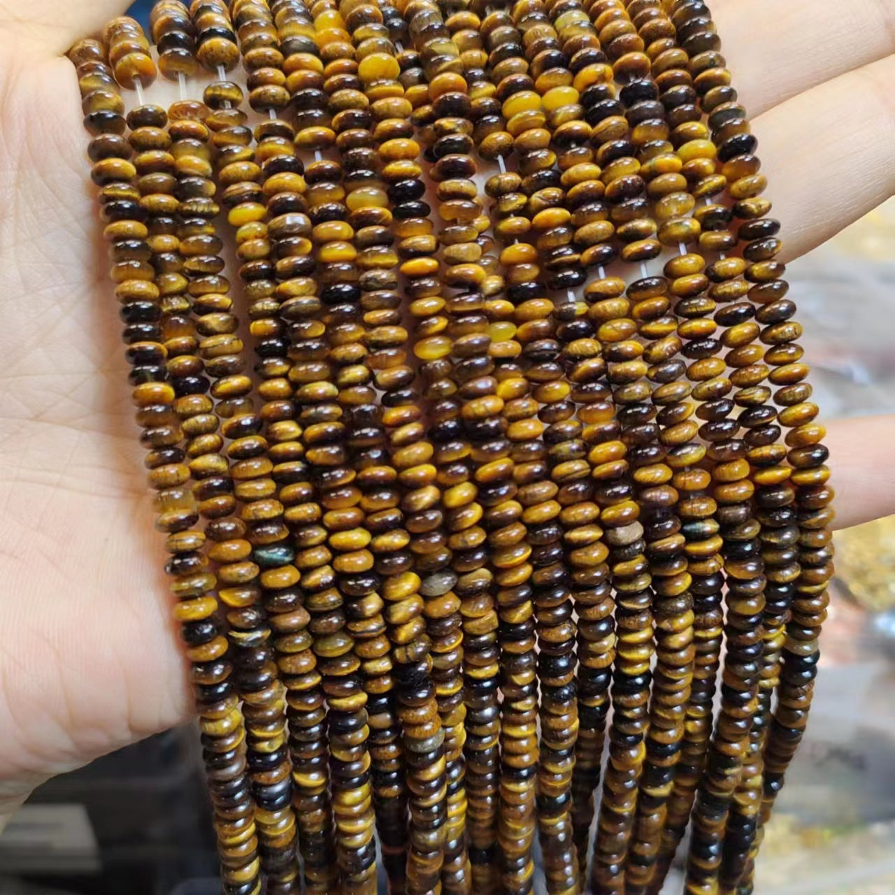 Link-G【Irregular shape】 Oval & Heart & Bamboo & Diamond& Donut & Barrel Beads & Chips DIY high quality Crysal