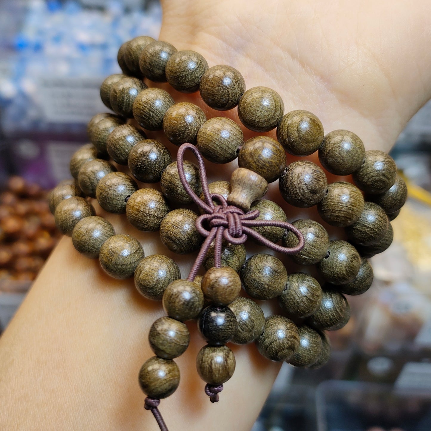 Link-B【6mm】(1 bowl=6 scoops or 3 strands) DIY high quality natural beads