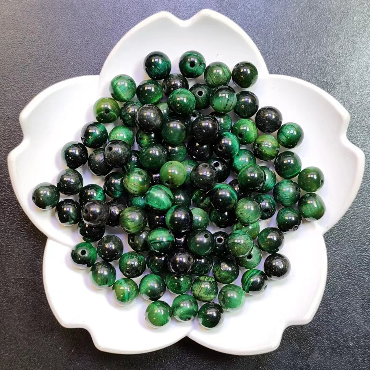 Link-D【VIP 8mm】(1 bowl=15 scoops or 3 strands)DIY high quality Crysal beads
