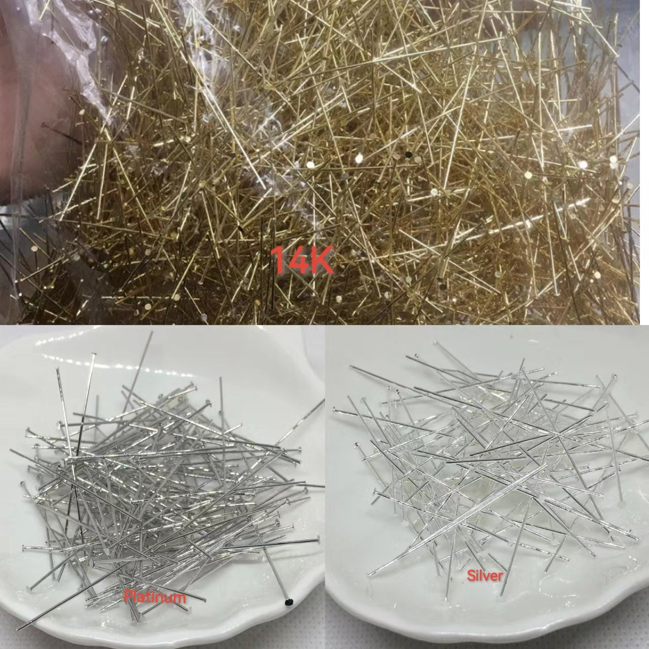 DIY bracelet Accessories charms & flower picecs & spacers & chains& open-ending rings&bead coated ring & flat bottom needle