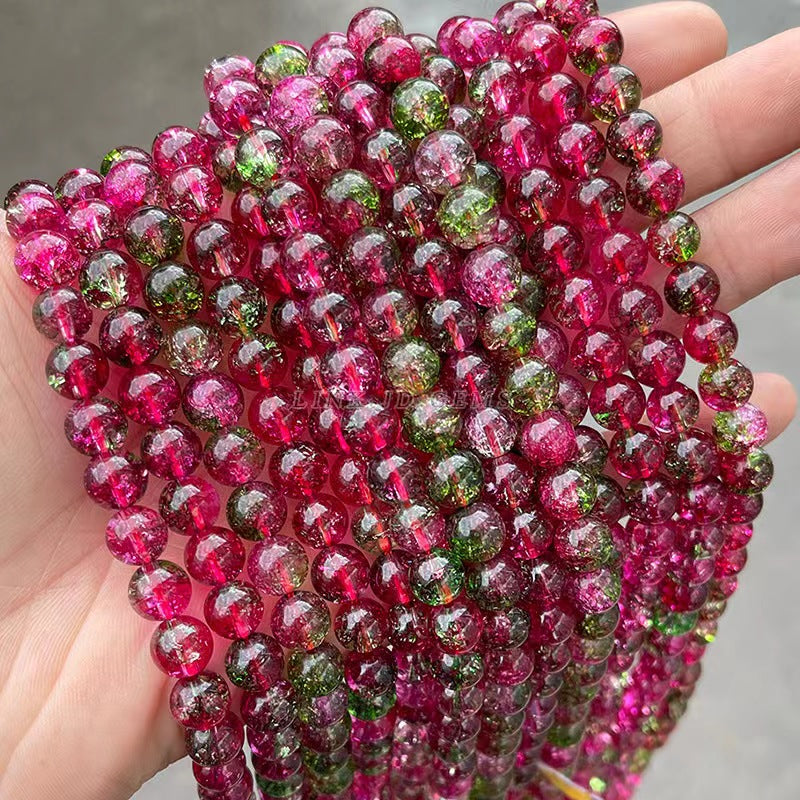 Link-B【6mm】(1 bowl=6 scoops or 3 strands) DIY high quality natural beads