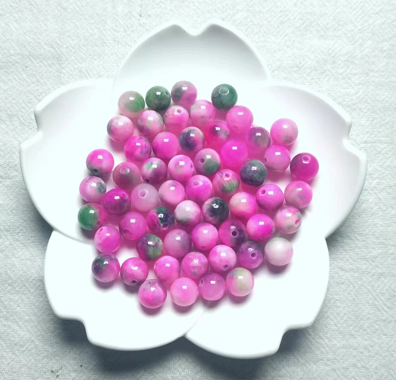 Promotion NO.2 [8mm]  (1 bowl = 30 scoops) DIY high quality beads