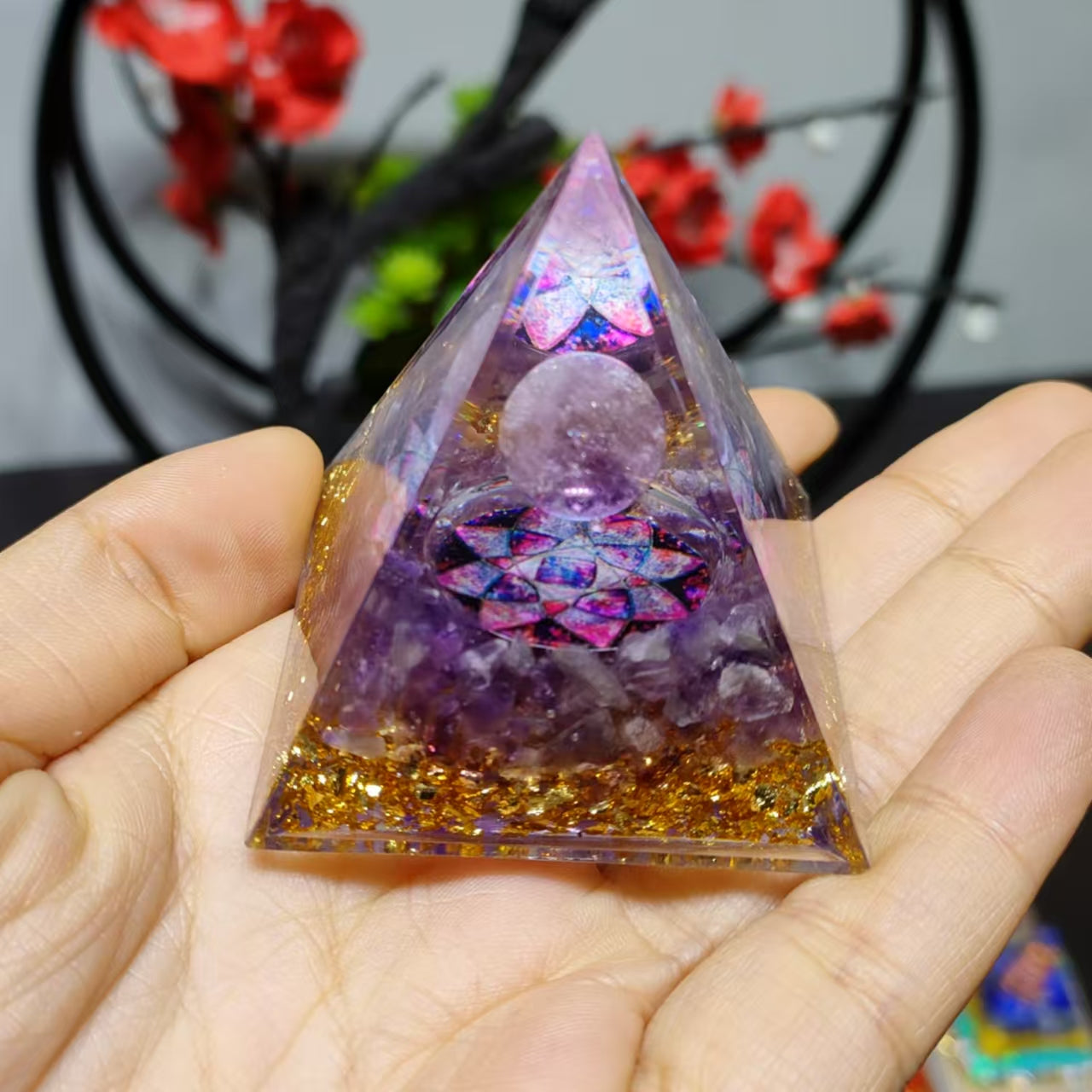 Crystal pyramids Blind Box game live