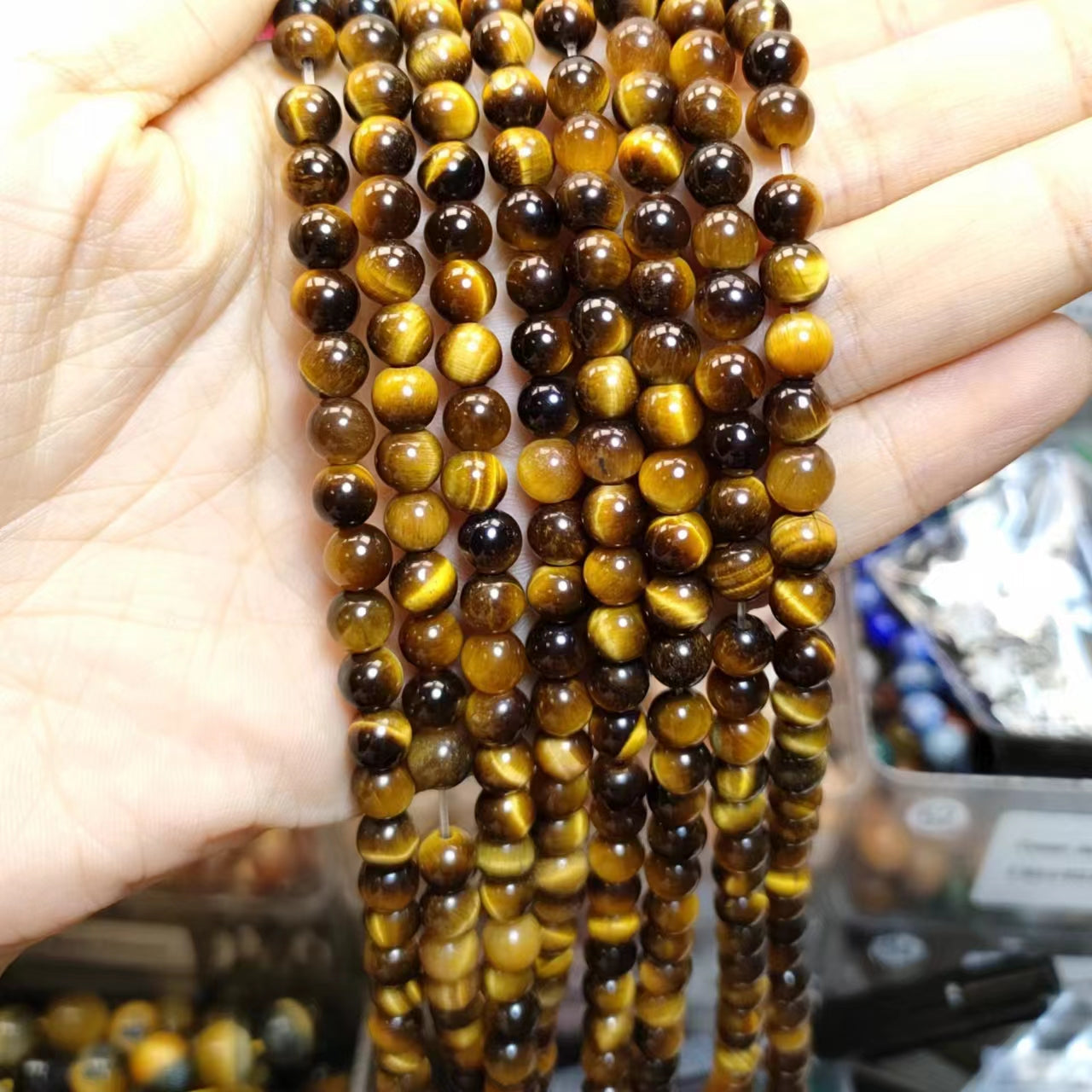 Link-F 【12mm】(1 bowl=31pcs or 1 strand) DIY high quality Crysal beads