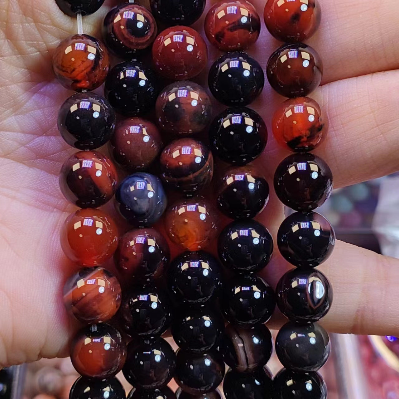 Promotion NO.4 [10mm]  (1 bowl = 15 scoops or 2 strands or 3 strands) DIY high quality beads