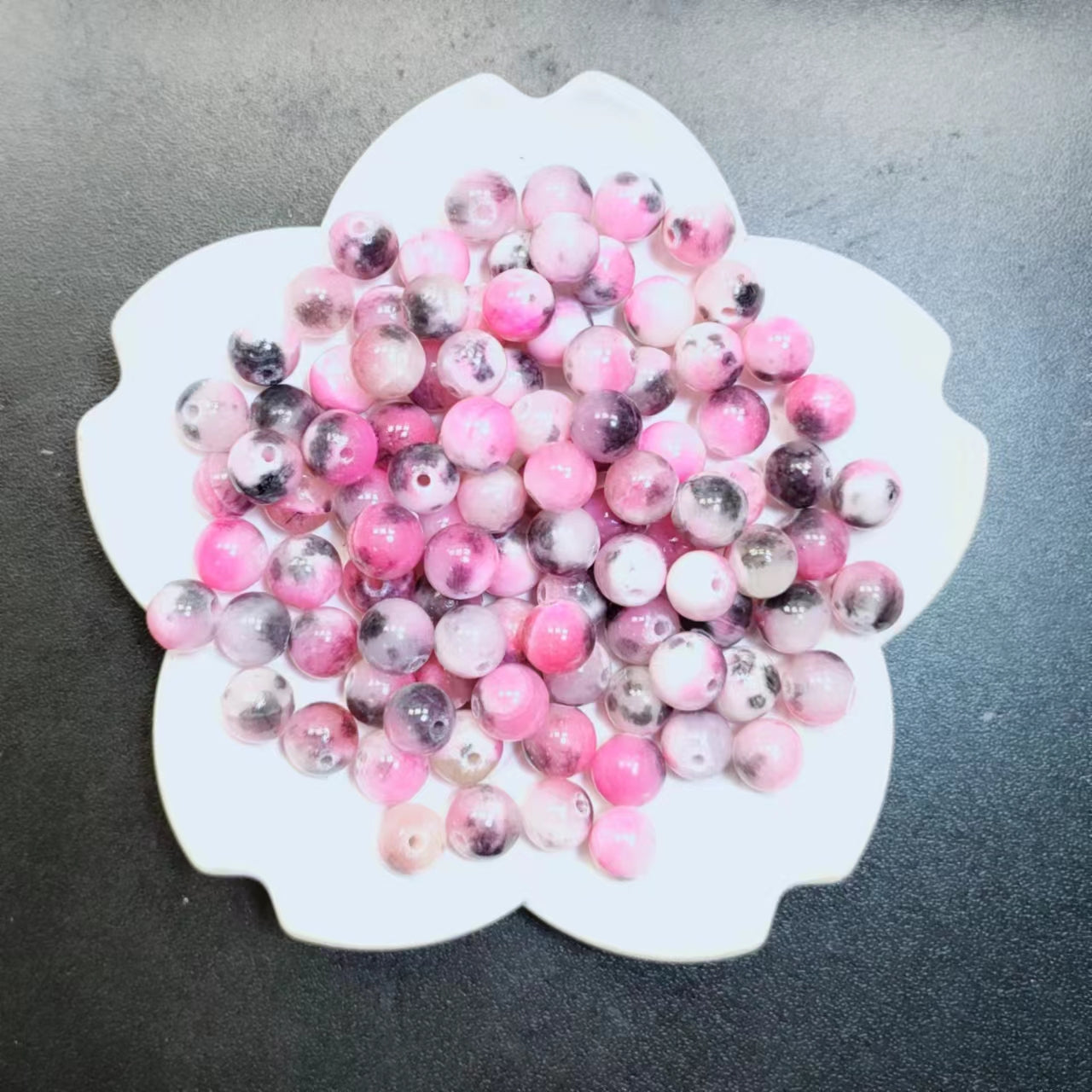 Promotion NO.2 [8mm]  (1 bowl = 30 scoops) DIY high quality beads