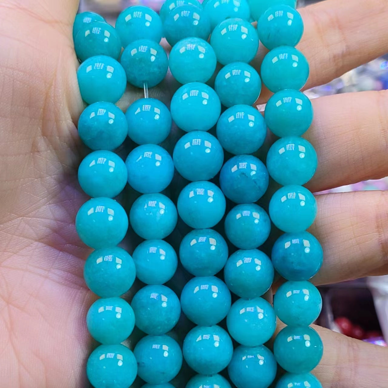 Promotion NO.4 [10mm]  (1 bowl = 15 scoops or 2 strands or 3 strands) DIY high quality beads