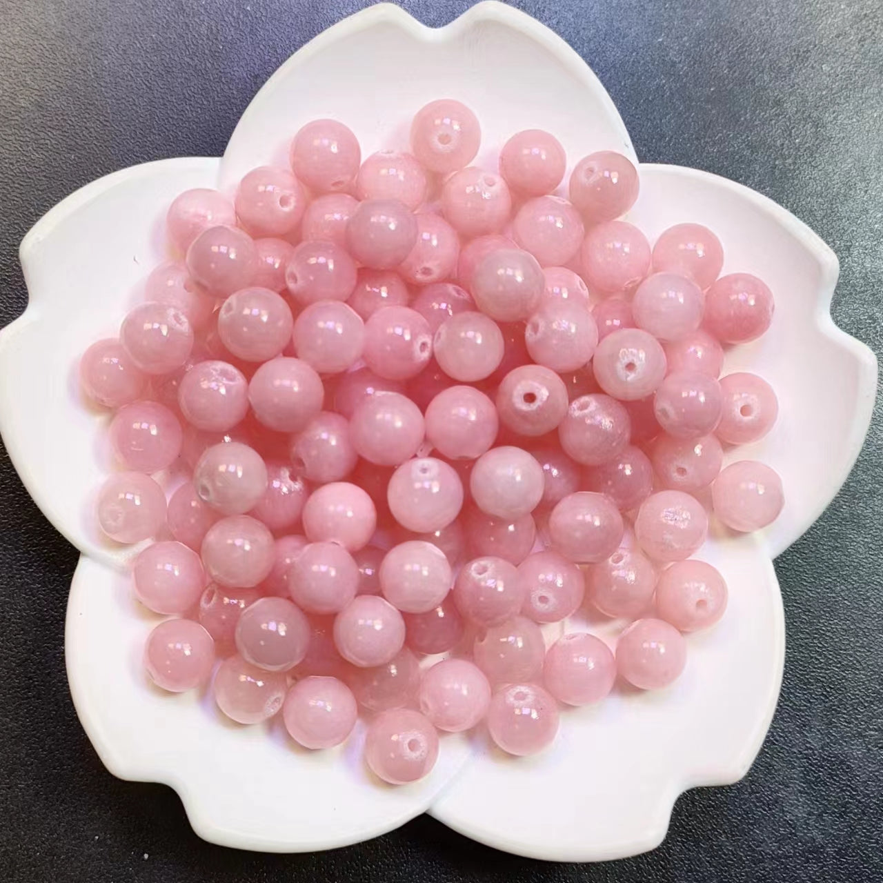 Link-C【8mm】(1 bowl=15 scoops or 3 strands) DIY High Quality Beads