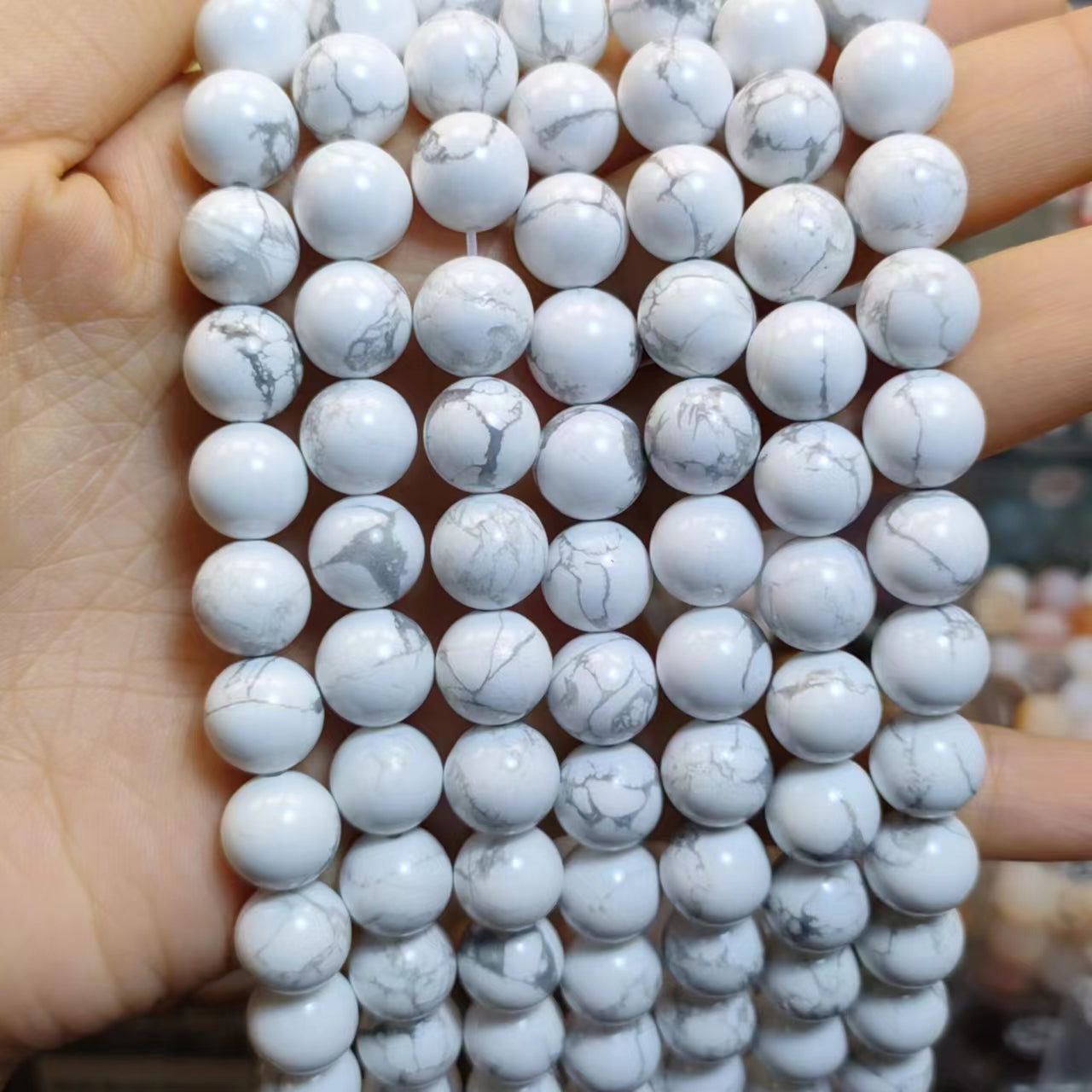 Promotion NO.4 [10mm]  (1 bowl = 15 scoops or 2 strands or 3 strands) DIY high quality beads