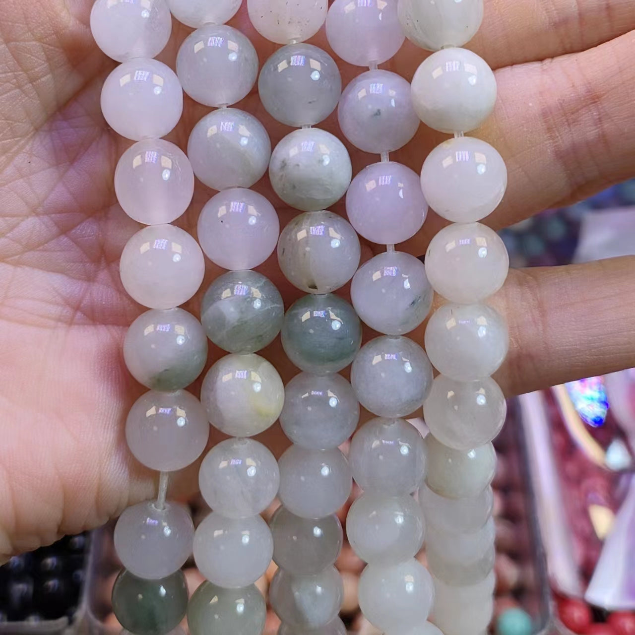 Promotion NO.4 [10mm]  (1 bowl = 15 scoops or 2 strands or 3 strands) DIY high quality beads