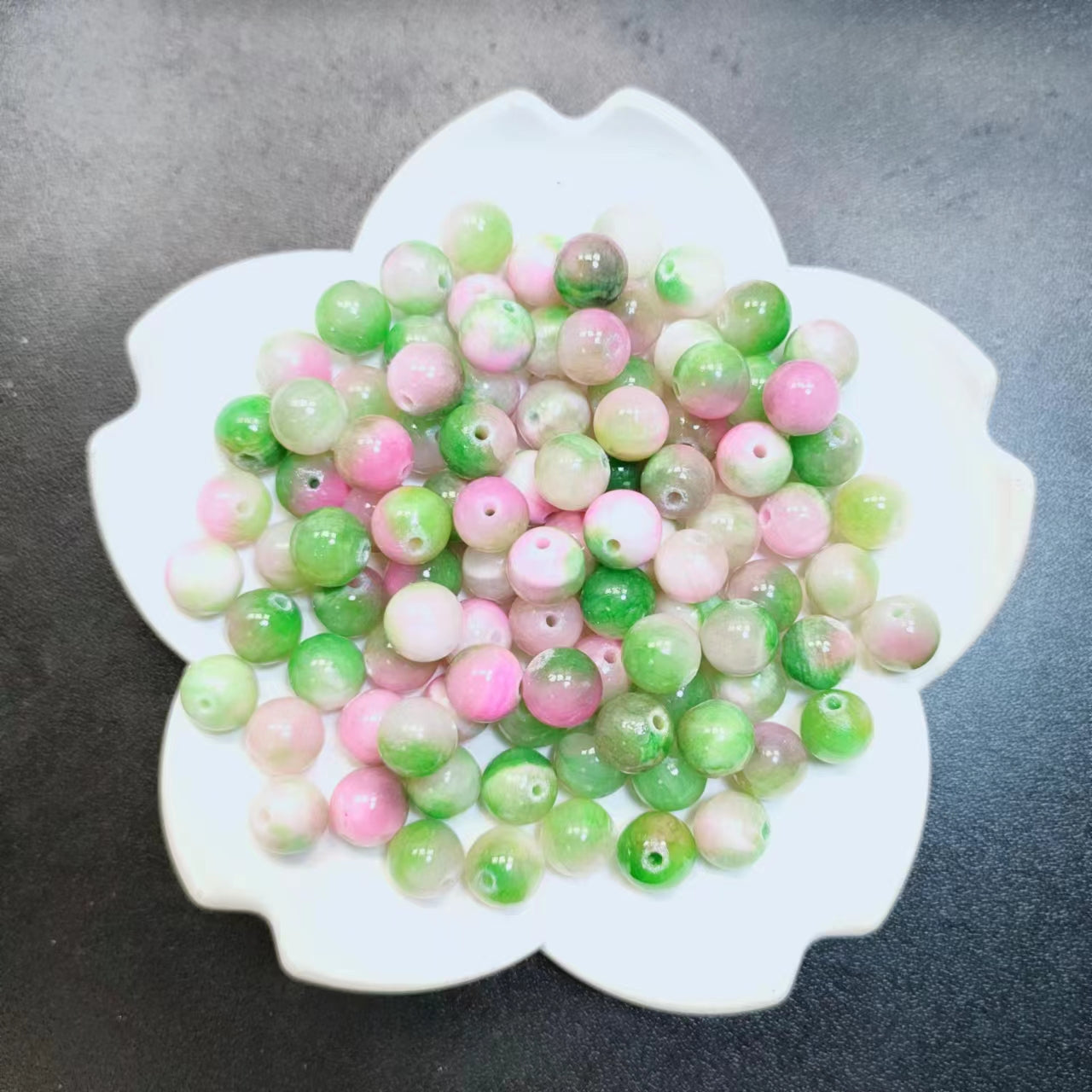 Promotion NO.2 [8mm]  (1 bowl = 30 scoops) DIY high quality beads