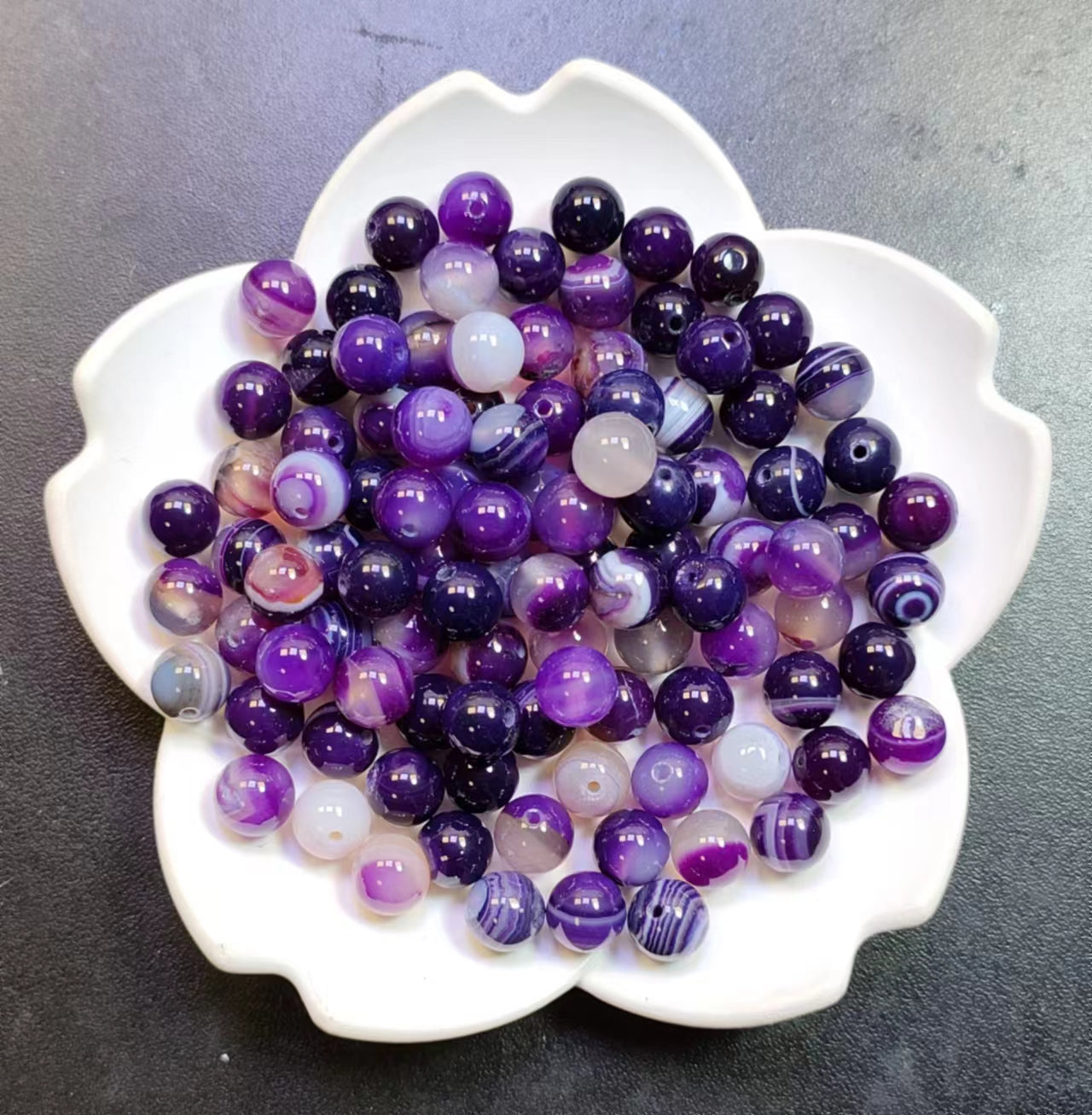 Promotion NO.3 [8mm]  (1 bowl = 30 scoops) DIY high quality beads