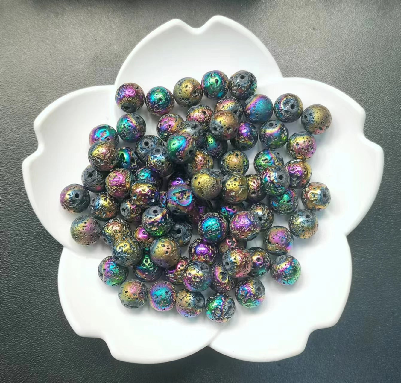 Link-E 【10mm】  (1 bowl = 15 scoops or 2 strnads) DIY high quality beads