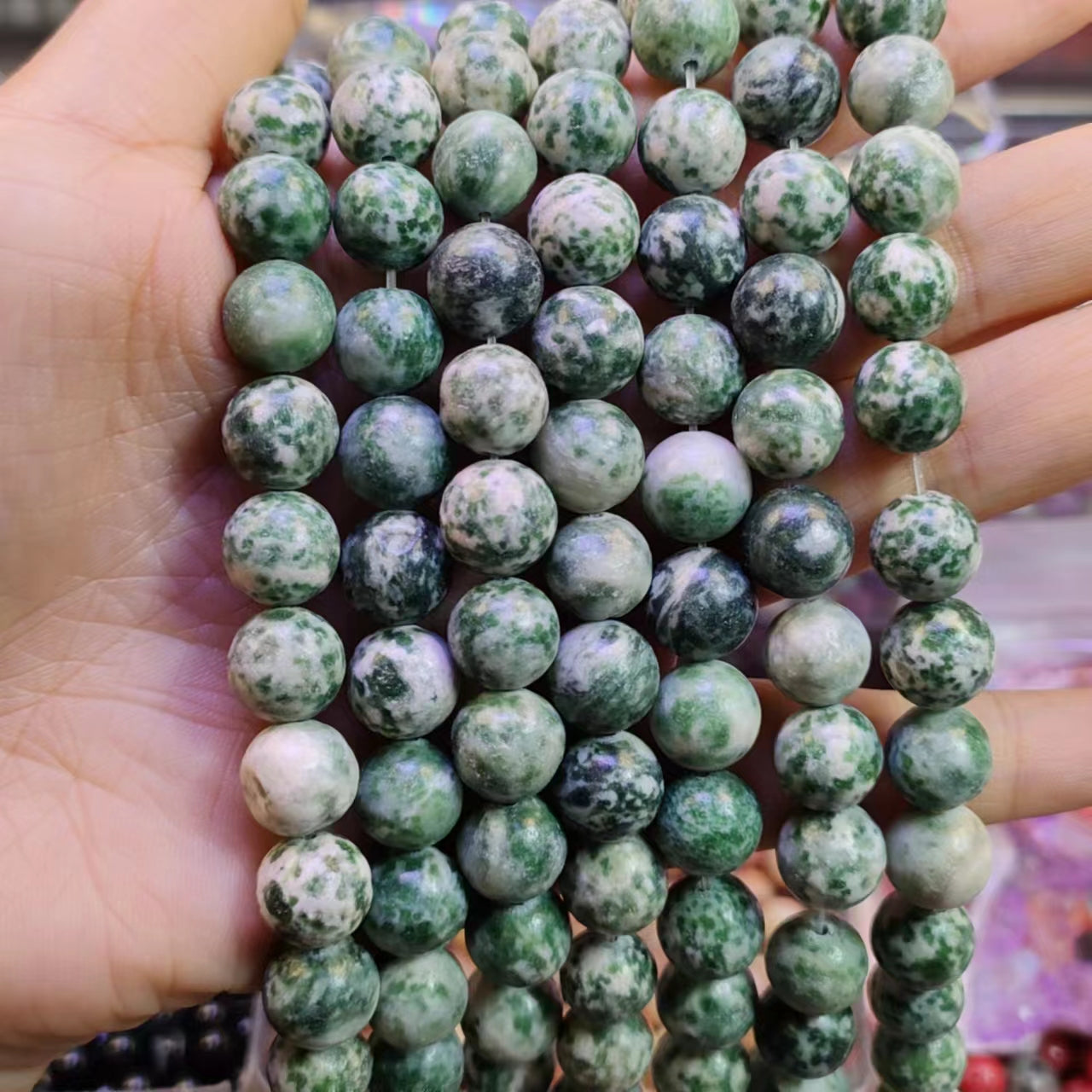 Promotion NO.4 [10mm]  (1 bowl = 15 scoops or 2 strands or 3 strands) DIY high quality beads