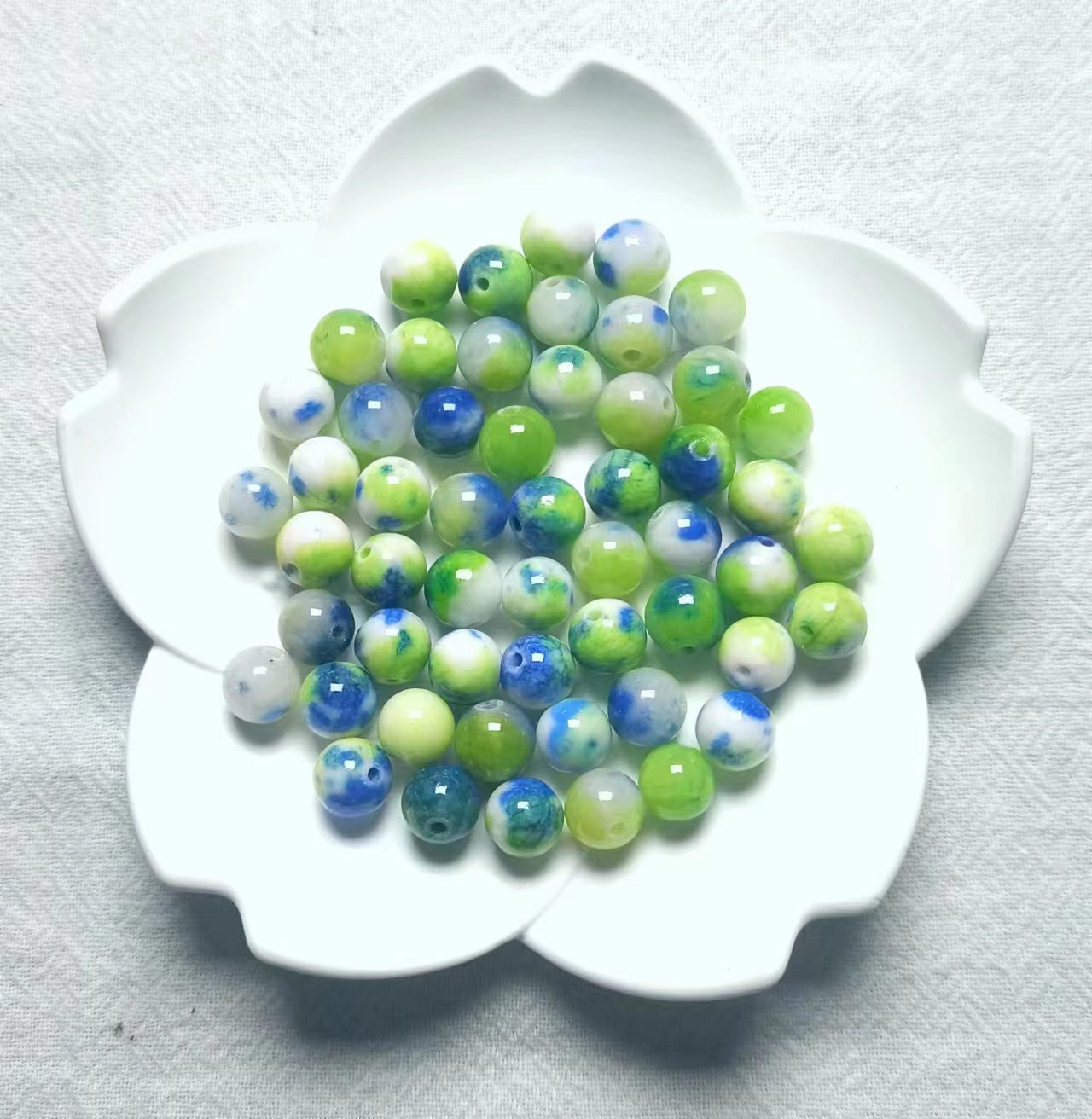 Promotion NO.2 [8mm]  (1 bowl = 30 scoops) DIY high quality beads