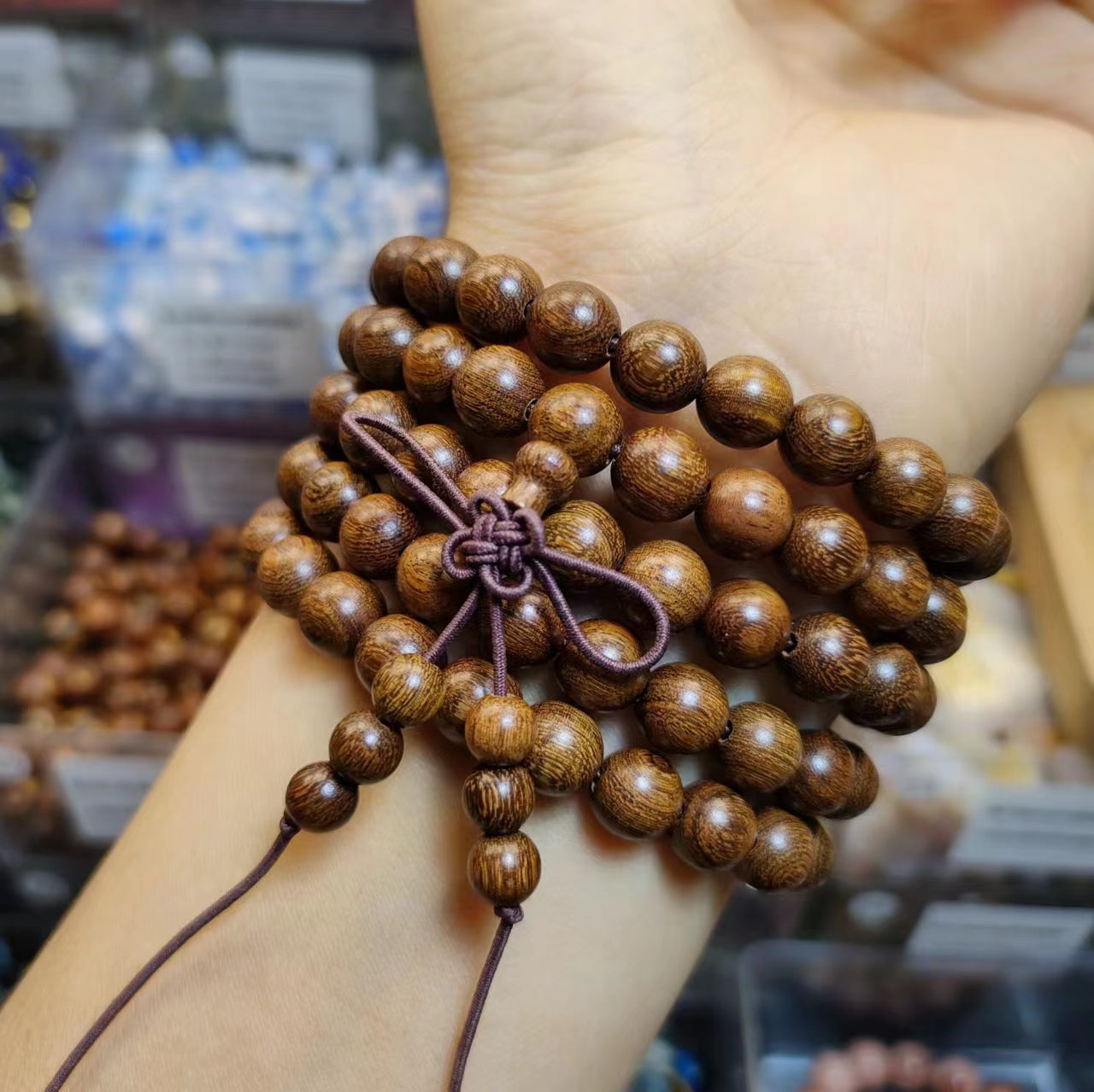 Link-B【6mm】(1 bowl=6 scoops or 3 strands) DIY high quality natural beads