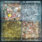 DIY bracelet Accessories  charms & flower picecs & spacers & chains& open-ending rings&bead coated ring & flat bottom needle