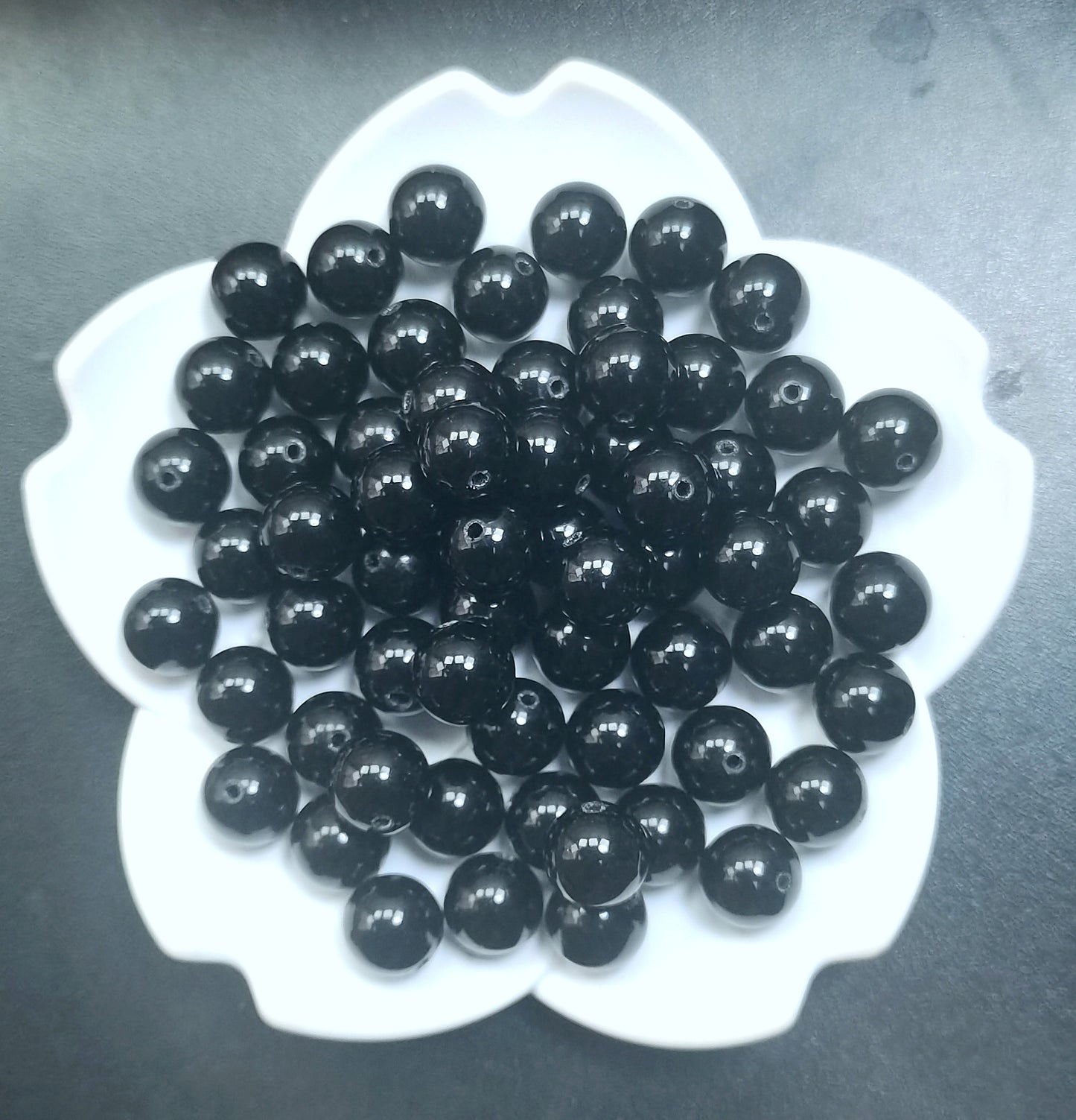 Link-B【6mm】(1 bowl=6 scoops or 3 strands) DIY high quality natural beads