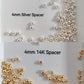 DIY bracelet Accessories  charms & flower picecs & spacers & chains& open-ending rings&bead coated ring & flat bottom needle