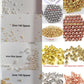 DIY bracelet Accessories  charms & flower picecs & spacers & chains& open-ending rings&bead coated ring & flat bottom needle